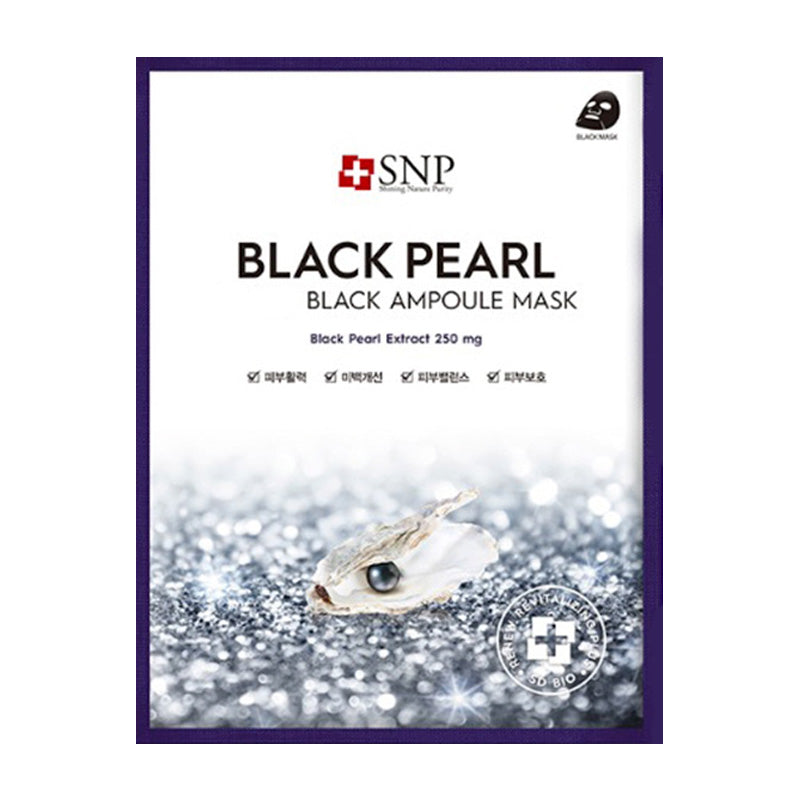 SNP Black Pearl Ampoule Mask 25ml SNP