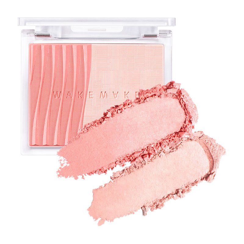 WAKEMAKE Sheer Layering Dual Blusher 5g