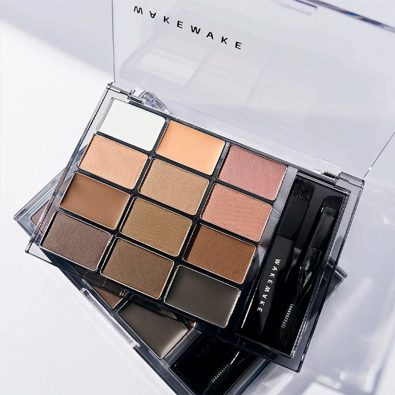 WAKEMAKE Soft Drawing Brow Palette 12g