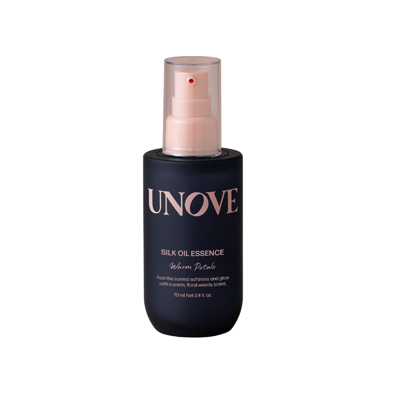 Unove Silk Oil Essence 70ml - Warm Petals Unove